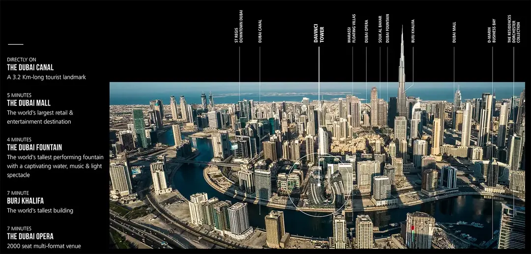 پروژه برج داوینچی در دبی