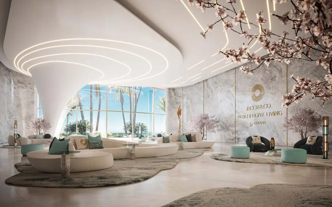 پروژه Jacob & Co در دبی | ویلا و پنت‌هاوس لوکس ساحلی